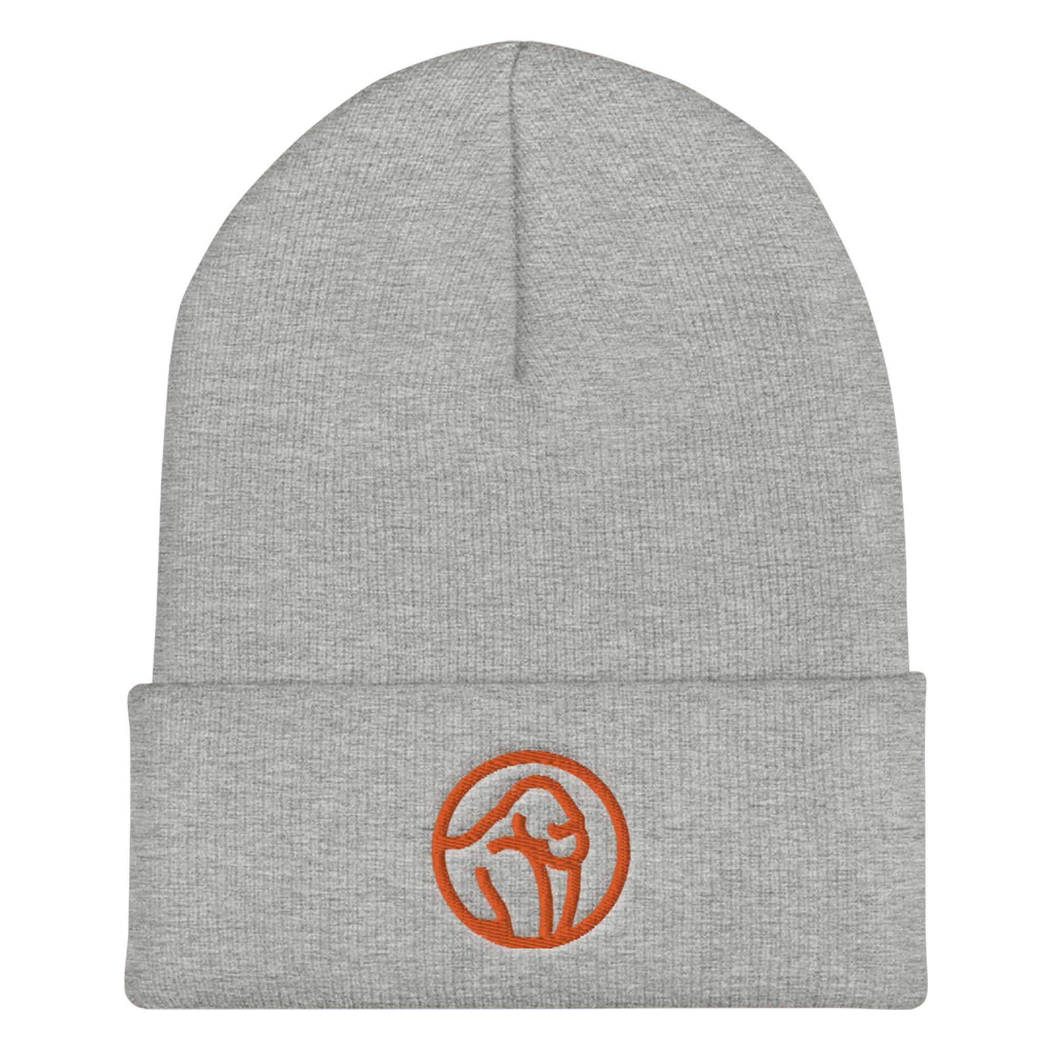 Soulful Silverback Cuffed Beanie, Embroidered Winter