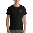 Soulful Silverback T-Shirt with Gray Embroidered Gorilla Logo, Short Sleeve Preshrunk Cotton