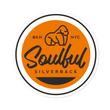 Soulful Silverback Badge Sticker
