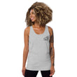 Soulful Silverback Icon Tank Top with Graphic Logo on Front and Back, Regular Fit Sleeveless Shirt